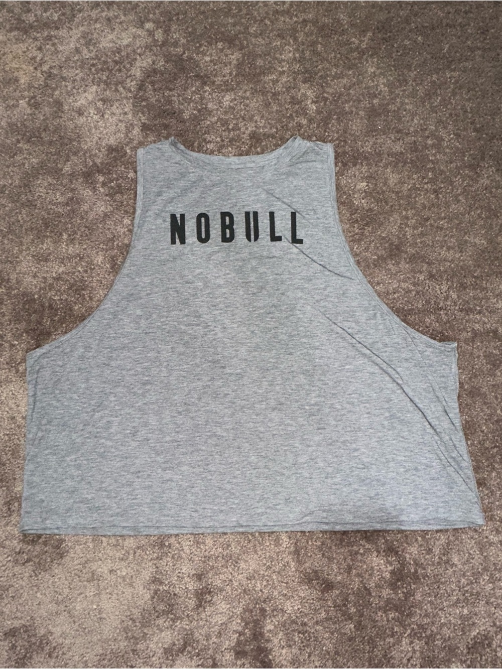 NOBULL Heather Gray Performance Tank